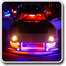 LED világítás autóba